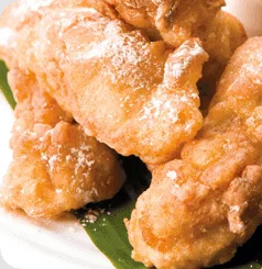 Banana fritters or Veg Pakoras